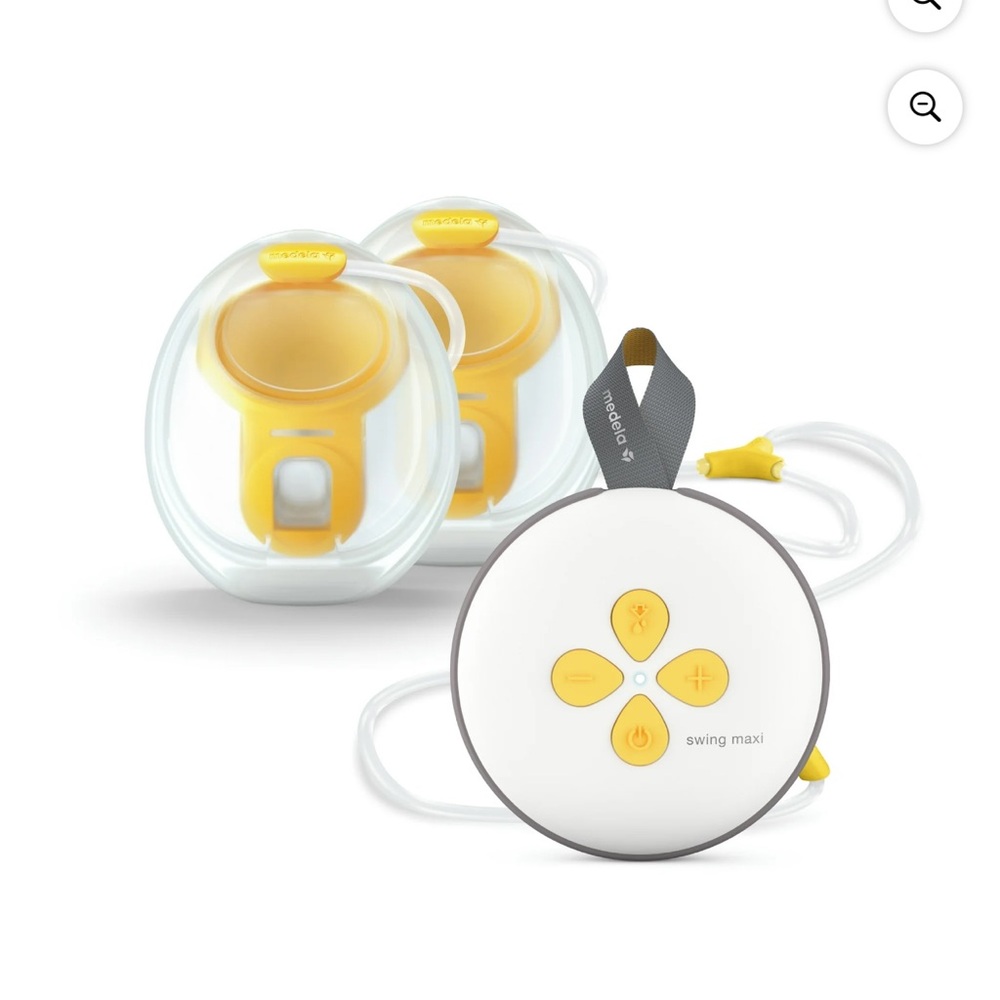Medela Swing Maxi Pump with Yellow and White Accents